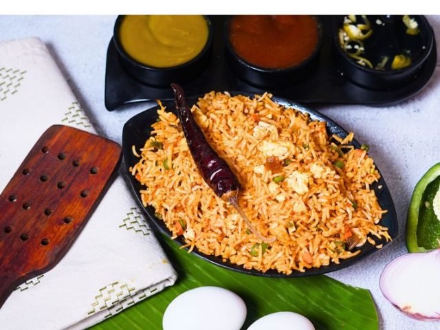 Sivakannan Restaurant - Authentic Schezwan Egg Fried Rice